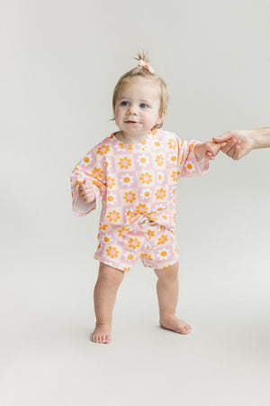 Shorts Set | Retro Daisy - MOOGCO Baby