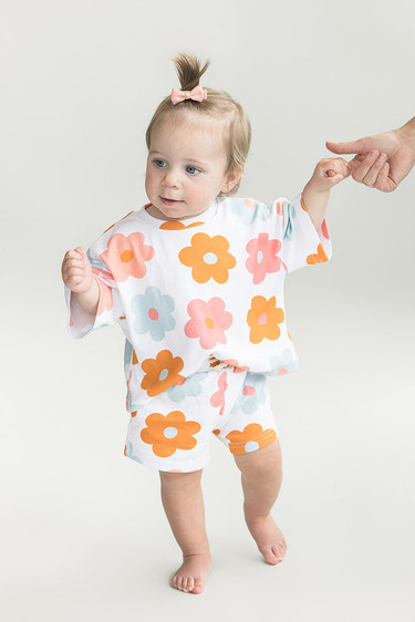 Shorts Set | Daisy Pop - MOOGCO Baby
