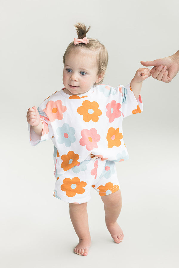 Shorts Set | Daisy Pop - MOOGCO Baby