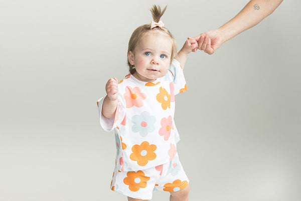 Shorts Set | Daisy Pop - MOOGCO Baby