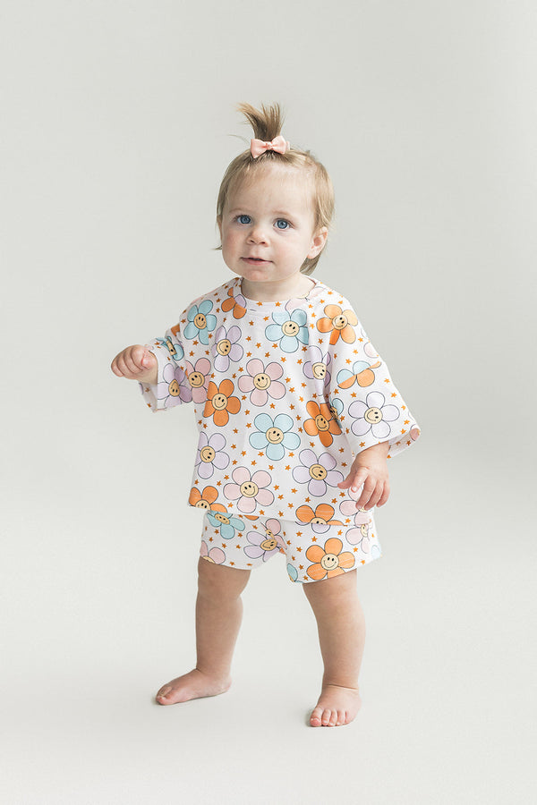 Shorts Set | Ditzy Daisy - MOOGCO Baby