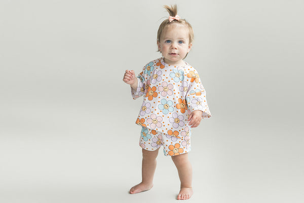 Shorts Set | Ditzy Daisy - MOOGCO Baby