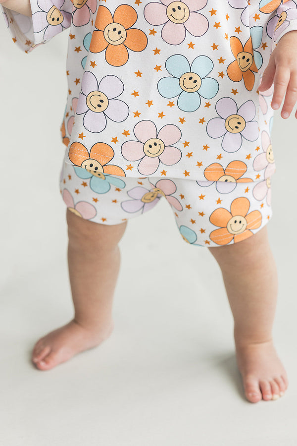 Shorts Set | Ditzy Daisy - MOOGCO Baby