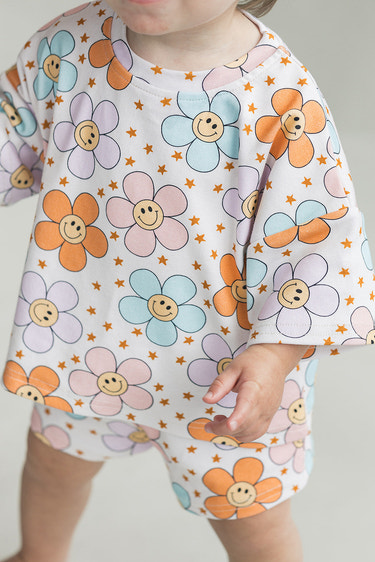 Shorts Set | Ditzy Daisy - MOOGCO Baby