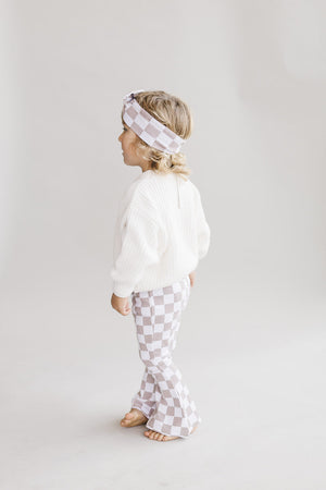 Chunky Knit Sweater | Milk - MOOGCO Baby