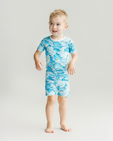 Bamboo Shorts Set | Delmar - MOOGCO Baby