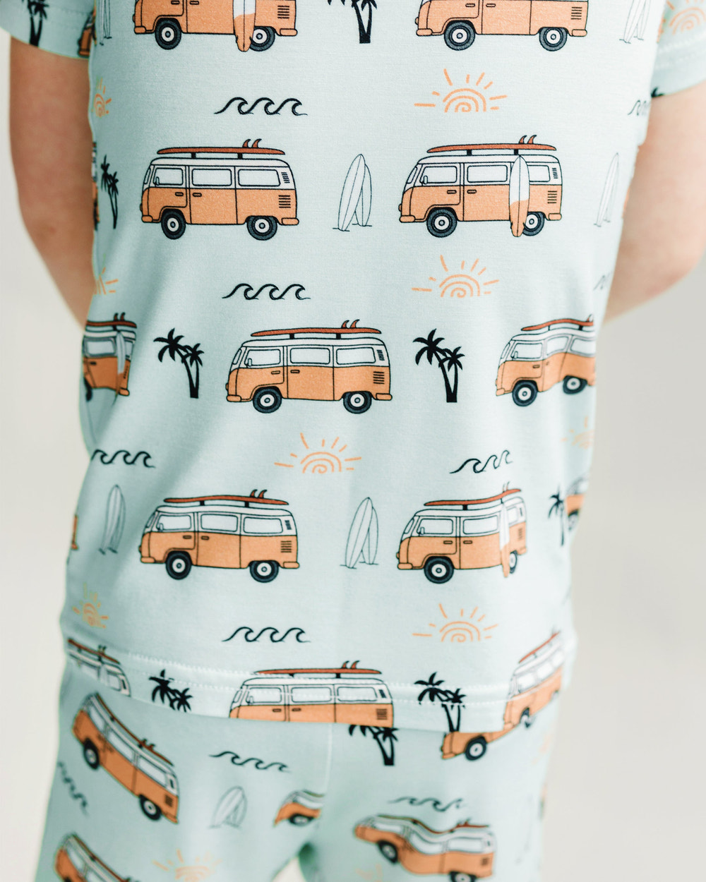 Bamboo Shorts Set | Retro Beach - MOOGCO Baby