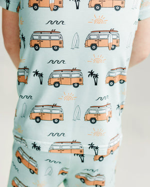 Bamboo Shorts Set | Retro Beach - MOOGCO Baby