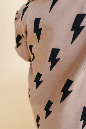 Shacket | Mocha Bolts - MOOGCO Baby