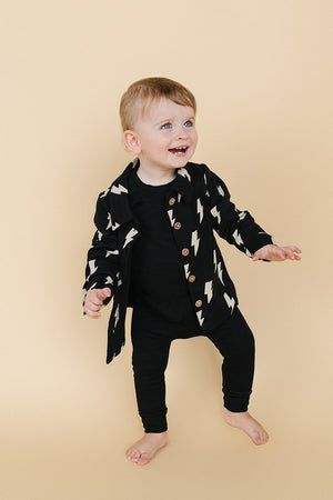 Shacket | Black Bolts - MOOGCO Baby