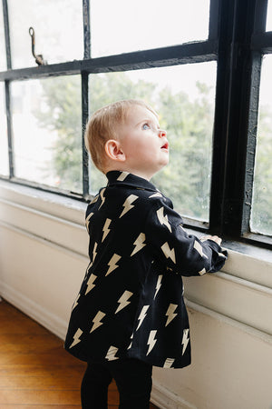 Shacket | Black Bolts - MOOGCO Baby