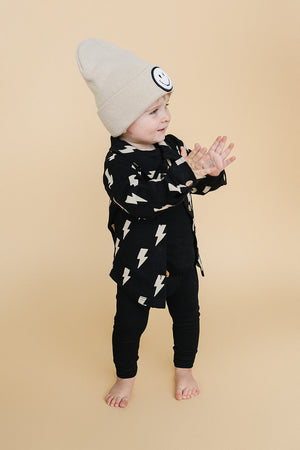 Shacket | Black Bolts - MOOGCO Baby