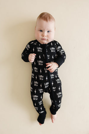Bamboo Zip Romper | Little Bro - MOOGCO Baby
