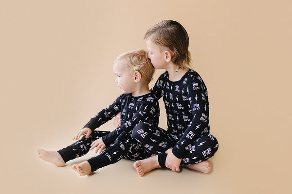 Bamboo Zip Romper | Little Bro - MOOGCO Baby