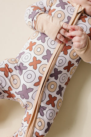 Bamboo Zip Romper | Xoxo