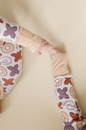 Bamboo Zip Romper | Xoxo