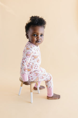 Bamboo Zip Romper | Easter Hop