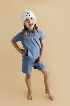 Cargo Shorts Set | Blue