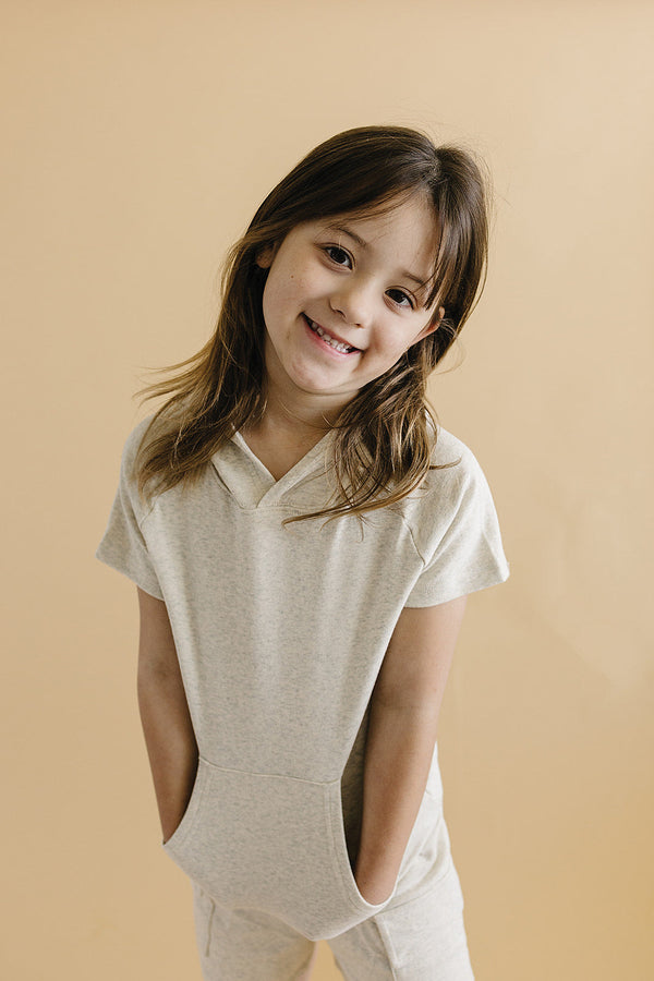 Cargo Shorts Set | Oatmeal