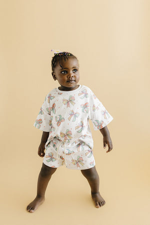 Shorts Set | Happy Bows