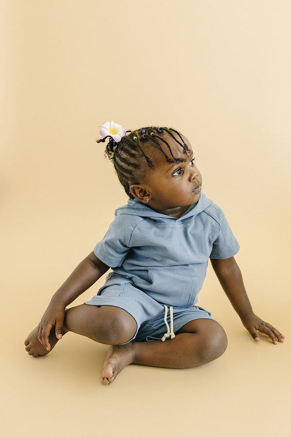 Cargo Shorts Set | Blue