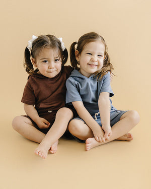 Cargo Shorts Set | Blue