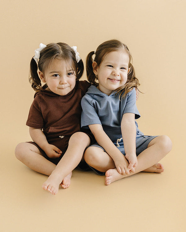 Cargo Shorts Set | Blue