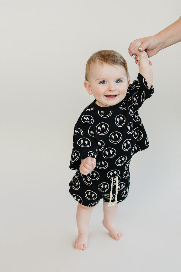 Shorts Set | Electric Smiley - MOOGCO Baby