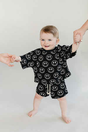 Shorts Set | Electric Smiley - MOOGCO Baby