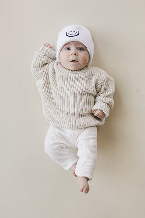 Chunky Knit Sweater | Confetti - MOOGCO Baby
