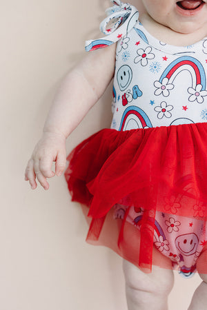 Tutu Romper | Little Miss USA