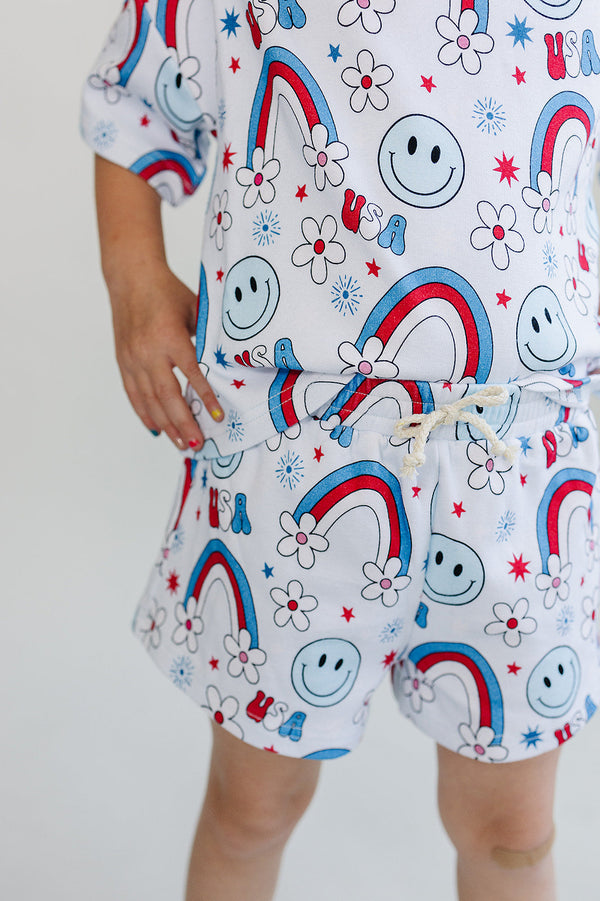 Shorts Set | Little Miss USA - MOOGCO Baby