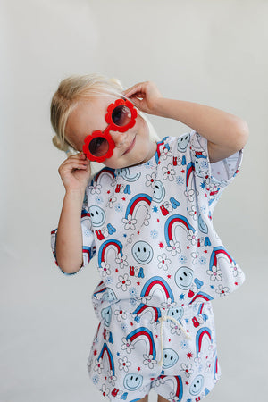 Shorts Set | Little Miss USA - MOOGCO Baby