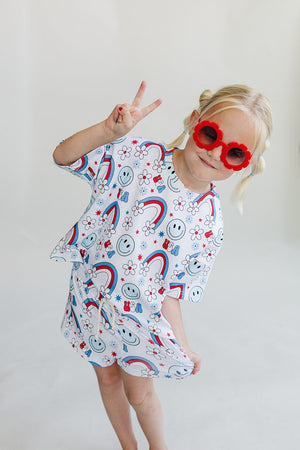 Shorts Set | Little Miss USA - MOOGCO Baby