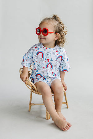 Shorts Set | Little Miss USA - MOOGCO Baby