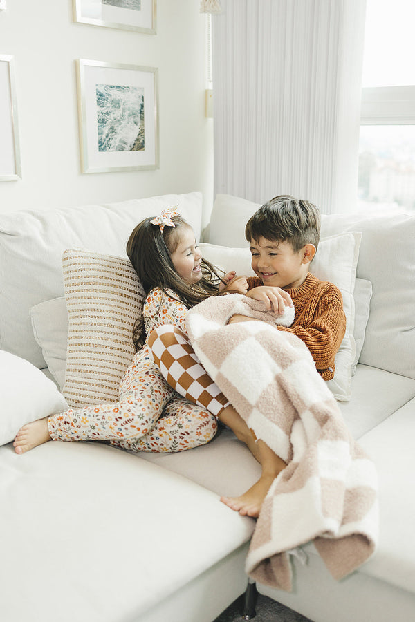 Bamboo Two Piece Set | Fall Flowers - MOOGCO Baby