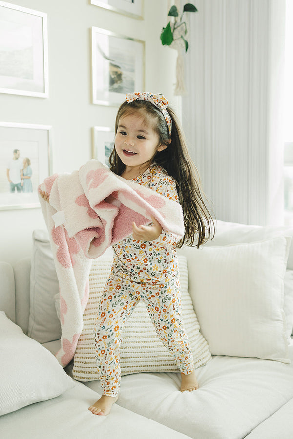 Bamboo Two Piece Set | Fall Flowers - MOOGCO Baby