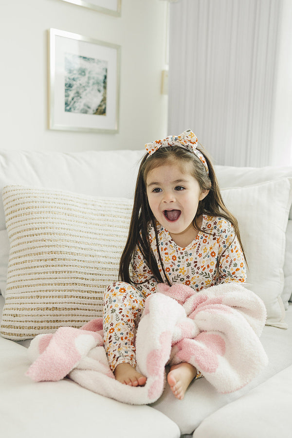 Bamboo Two Piece Set | Fall Flowers - MOOGCO Baby