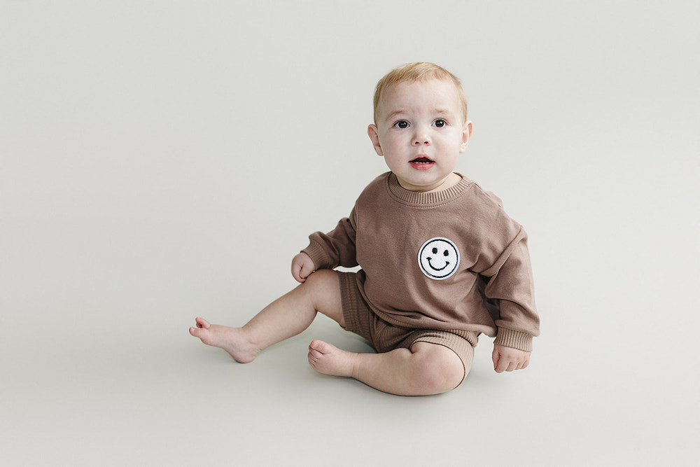 Biker Shorts Set | Mocha - MOOGCO Baby