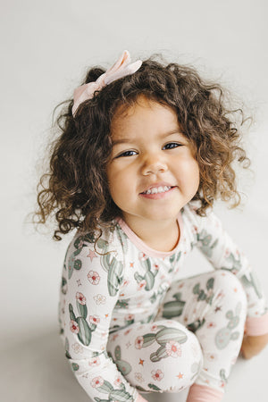 Bamboo Two Piece Set | Cactus Flowers - MOOGCO Baby