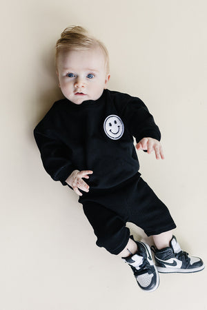 Biker Shorts Set | Black - MOOGCO Baby