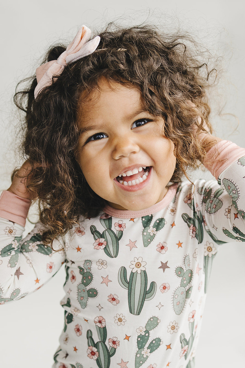 Bamboo Two Piece Set | Cactus Flowers - MOOGCO Baby