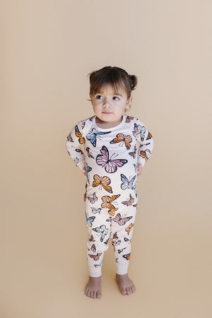 Bamboo Two Piece Set | Butterflies
