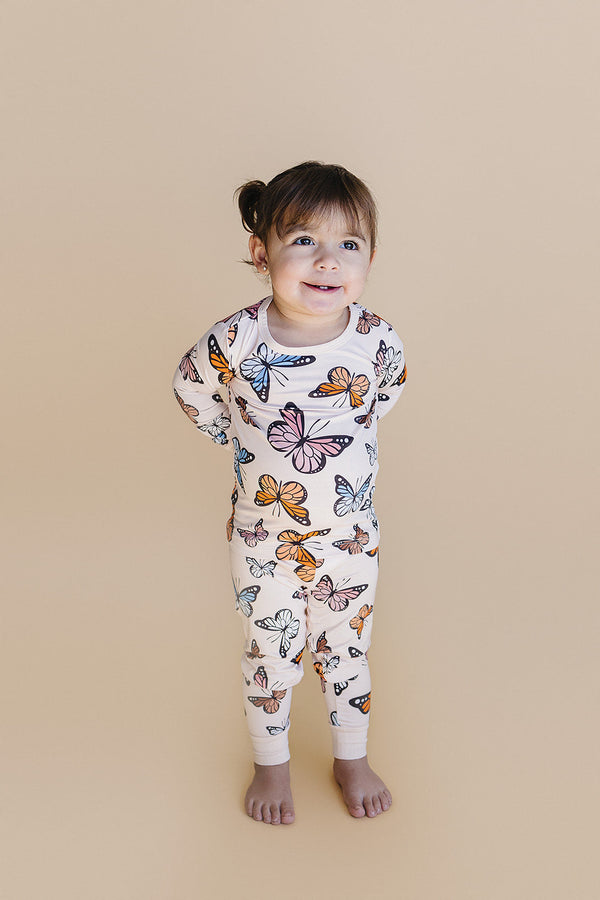 Bamboo Two Piece Set | Butterflies
