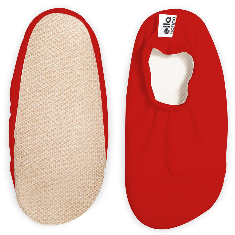 Non-Slip Sole, Unisex Baby, Children's Sea Shoes, Pool Booties, Burgundy