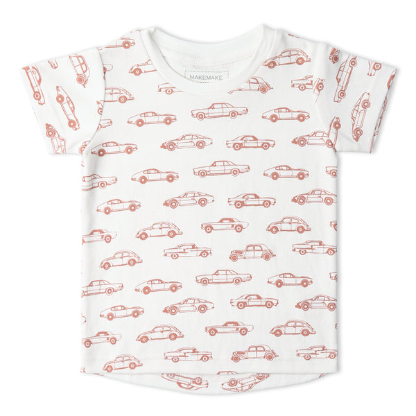 Organic Tee & Shorts Set - Cars