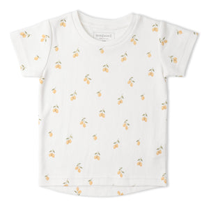 Organic Tee & Shorts Set - Lemons