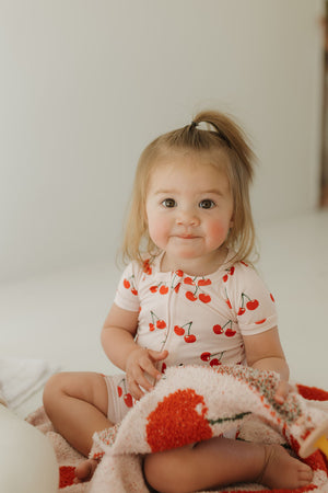 Plush Blanket | Cherry Orchard