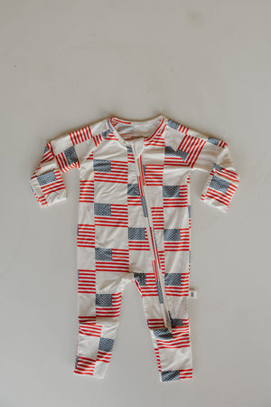 Bamboo Zip Pajamas | Americana