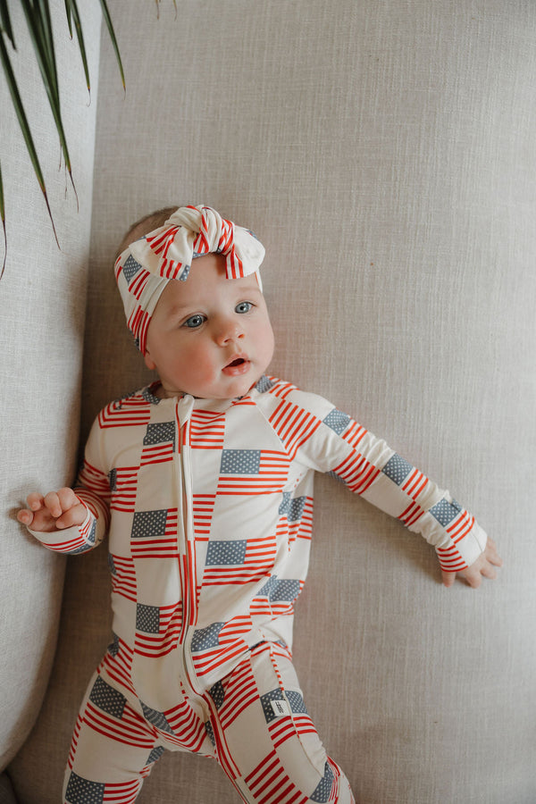 Bamboo Zip Pajamas | Americana